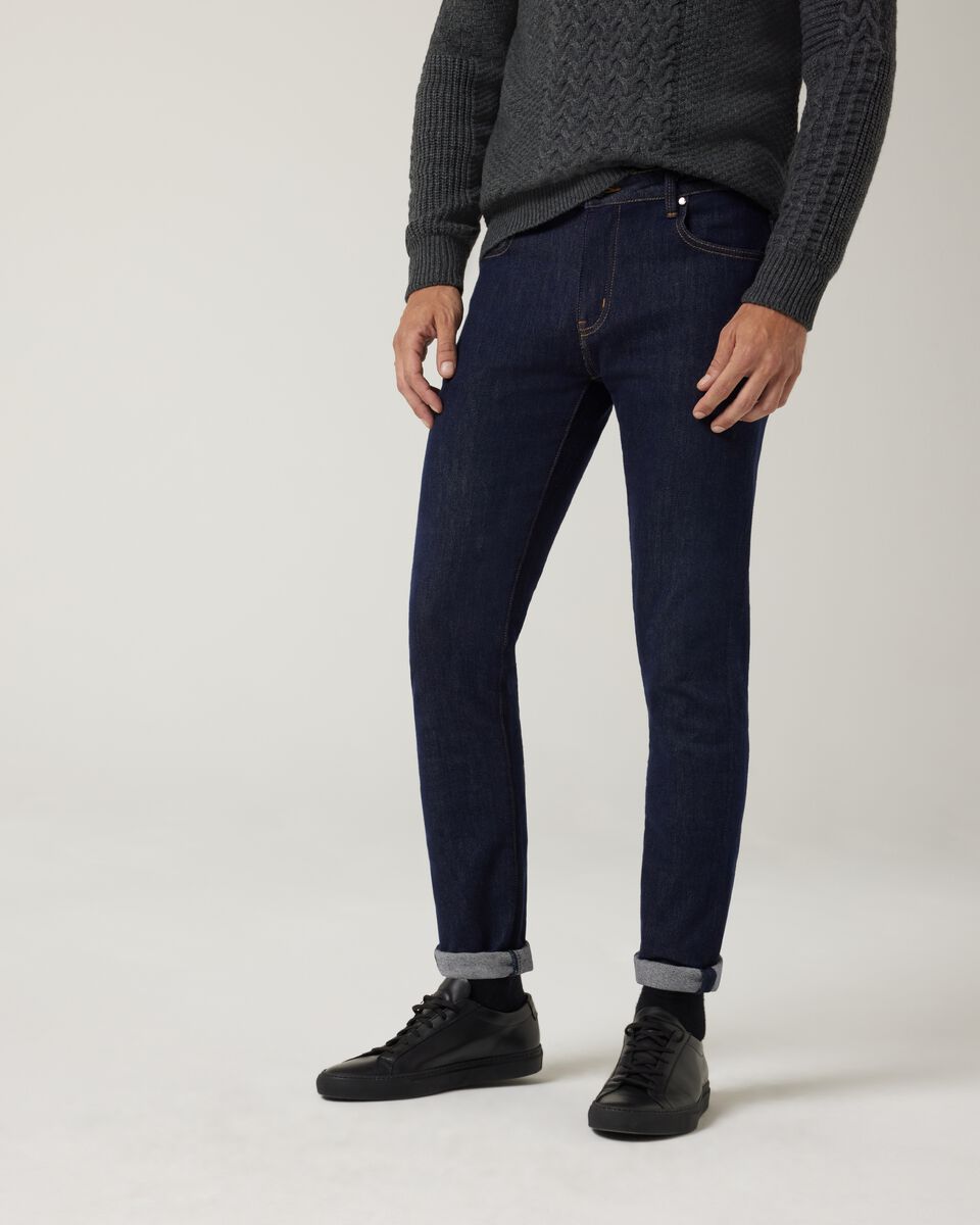 Slim stretch 5 pocket denim jean, Rich Raw, hi-res